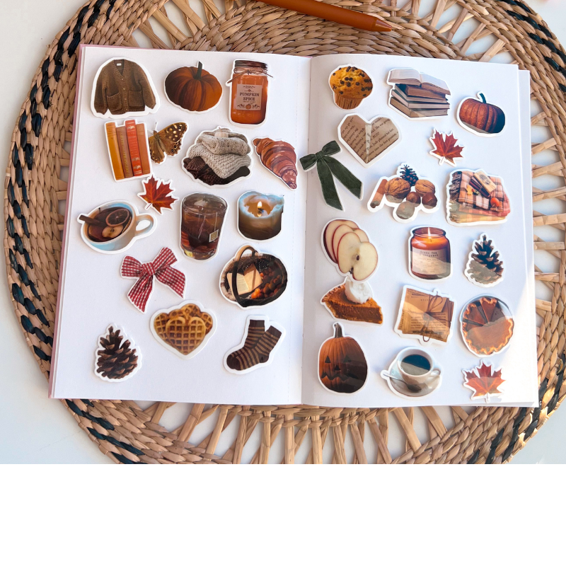 Scrapbook stickers - Fall vibes