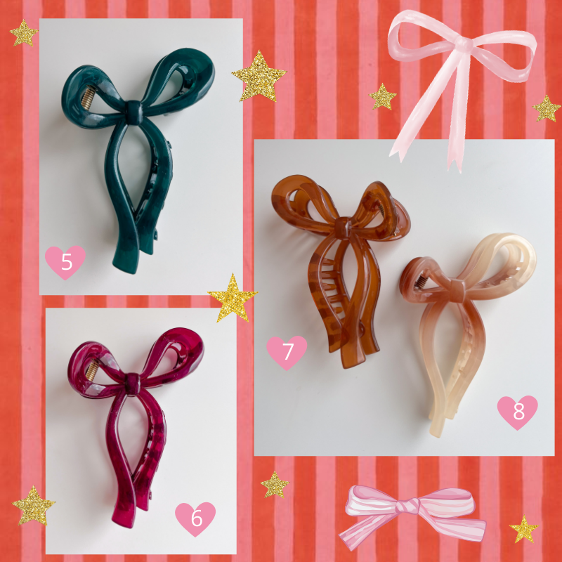 Bow Claw Clips
