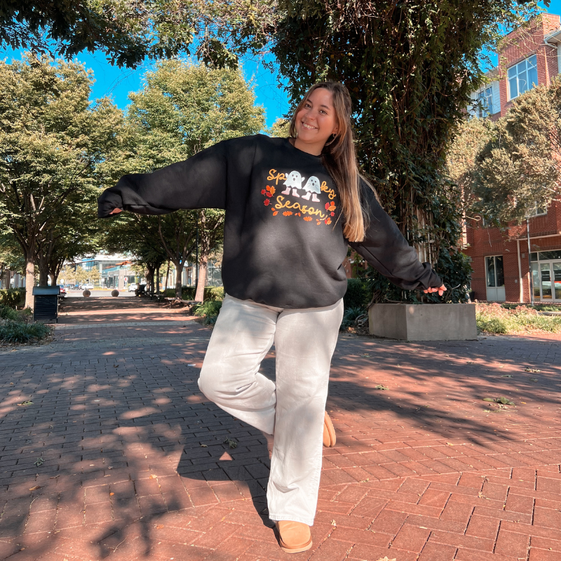 Spooky Season - Black Crewneck