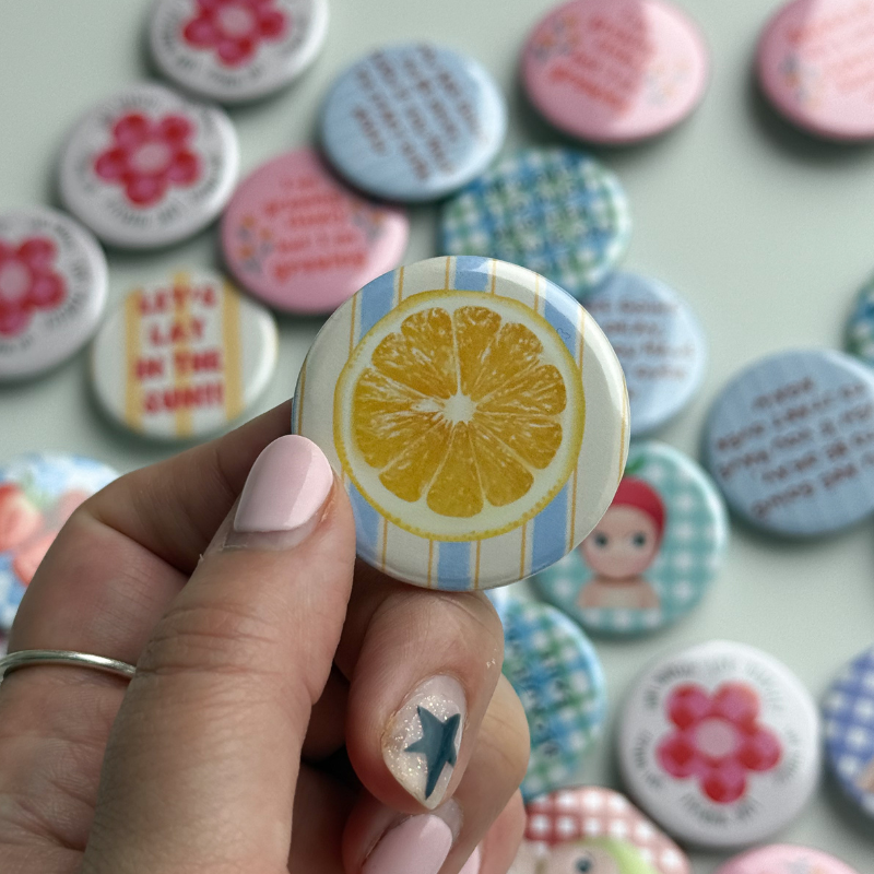 Fresh Summer - Button Pin