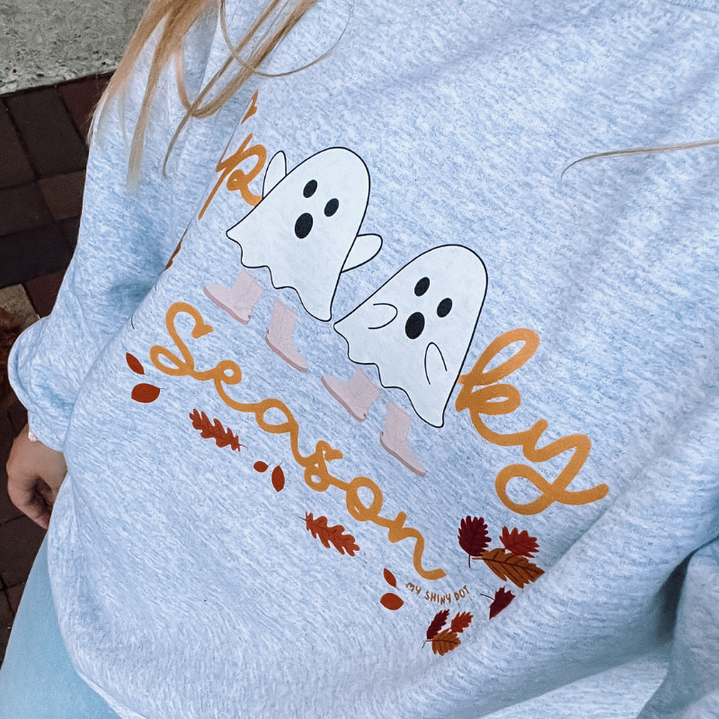 Spooky Season - Grey Crewneck