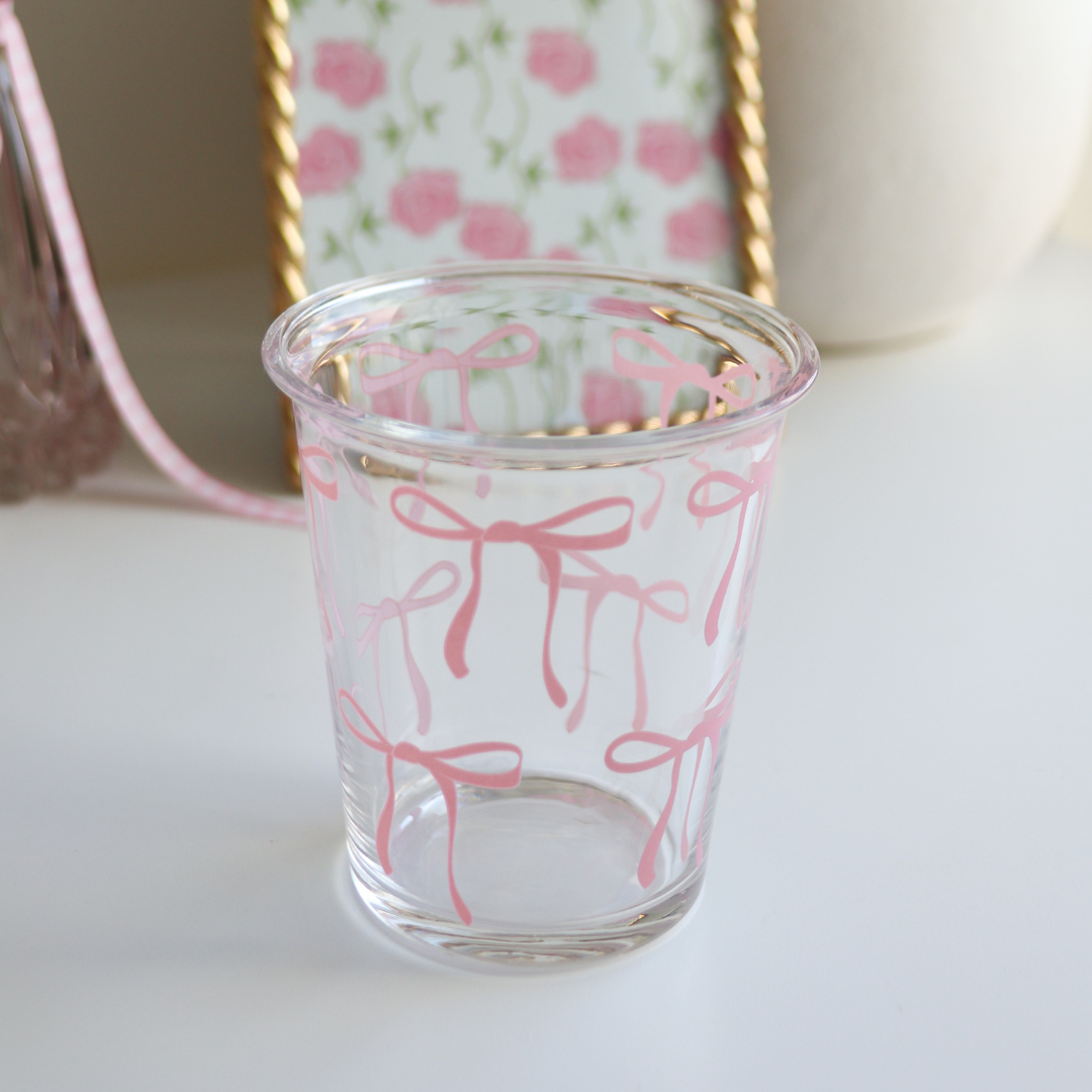 Bow Glass Coquette
