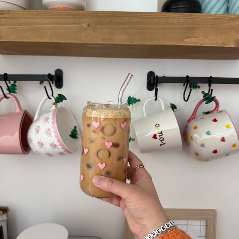 Heart Glass Cup