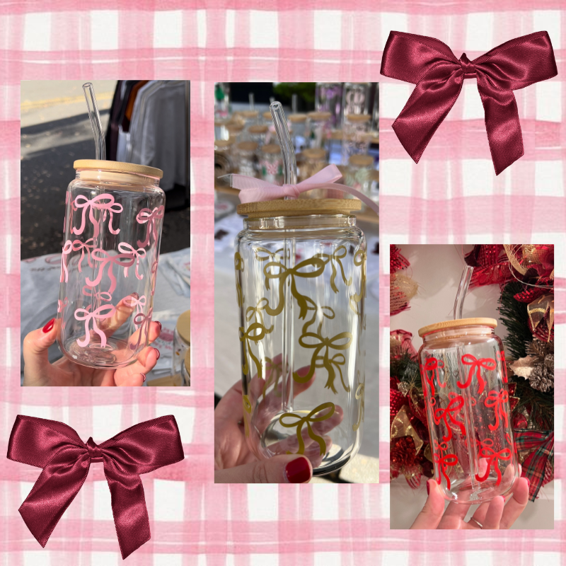 "In My Bow Era" glass