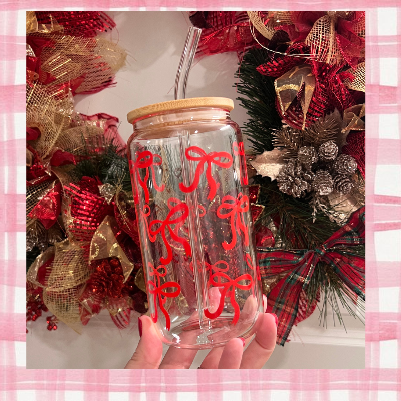 "In My Bow Era" glass