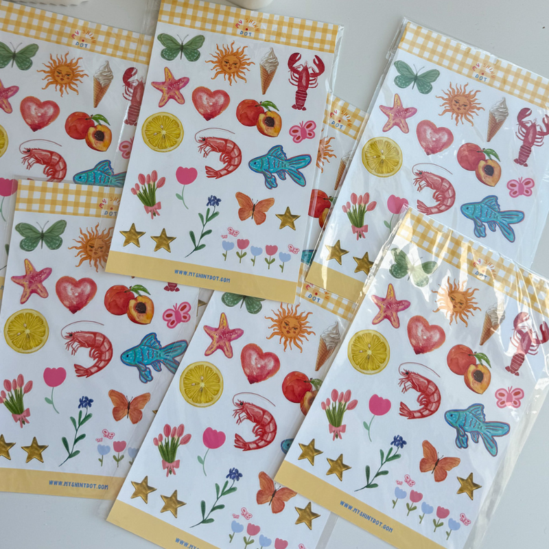 Summer Days Sticker Sheet