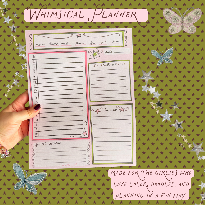 Whimsy Weekly Planner