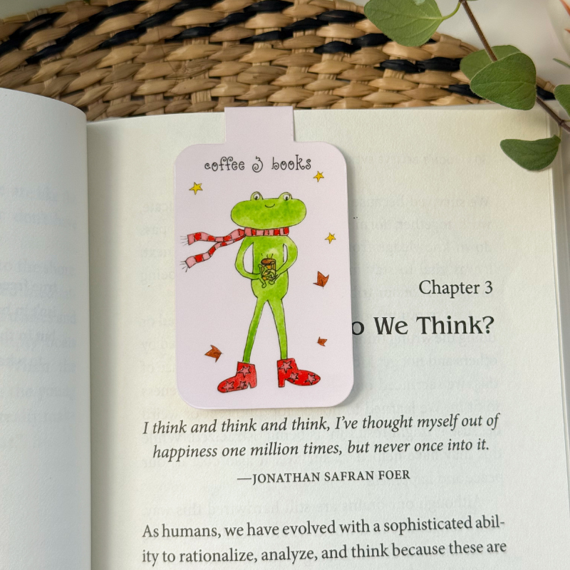 Berta the Frog – Magnetic Bookmark