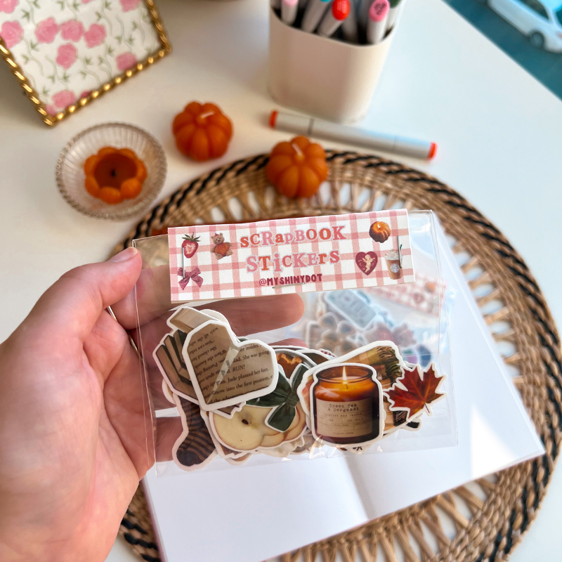 Scrapbook stickers - Fall vibes