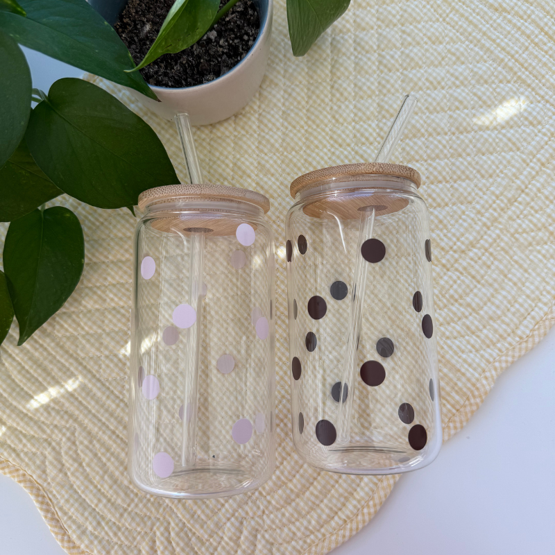 Polka Dots Glass