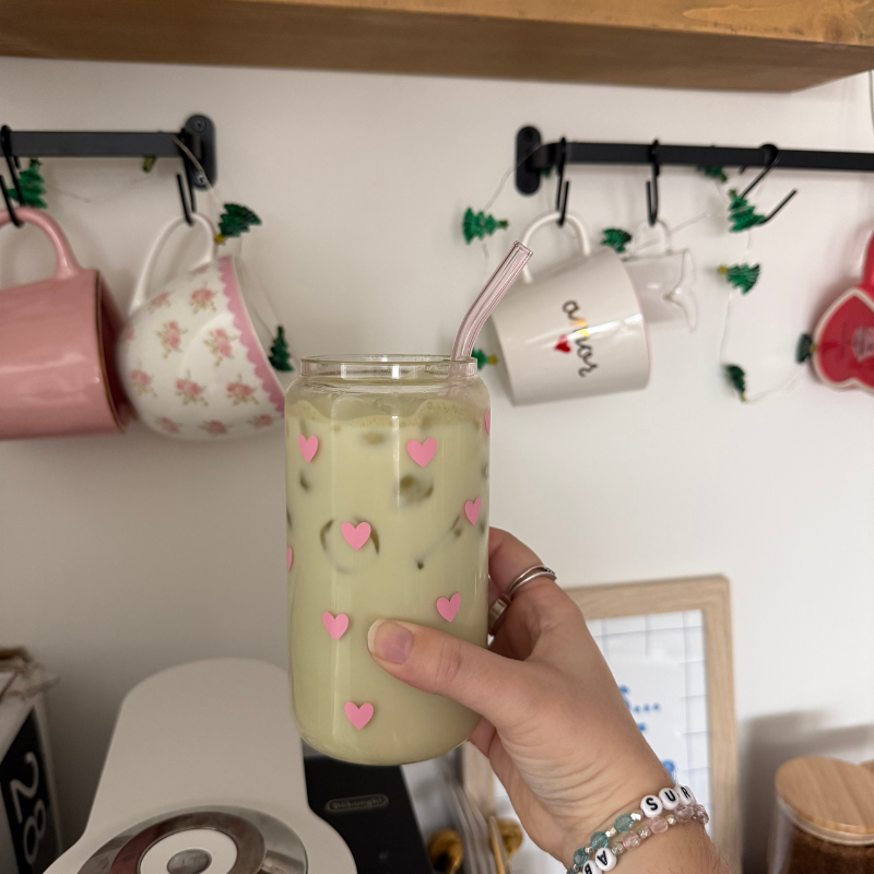 Heart Glass Cup
