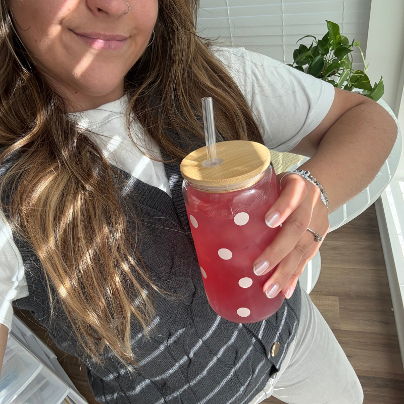 Polka Dots Glass