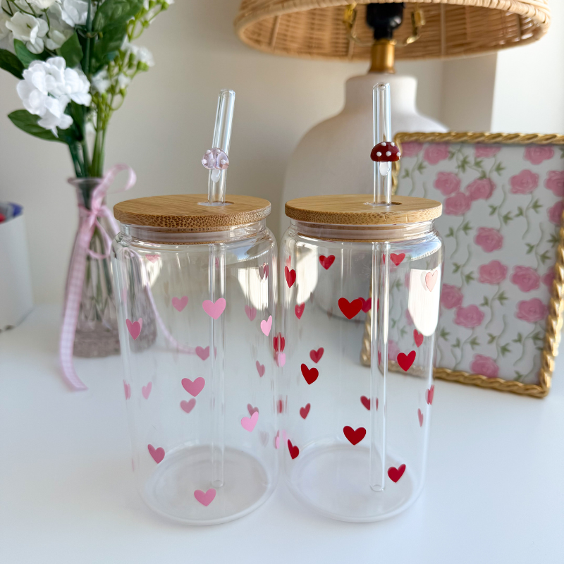 Heart Glass Cup