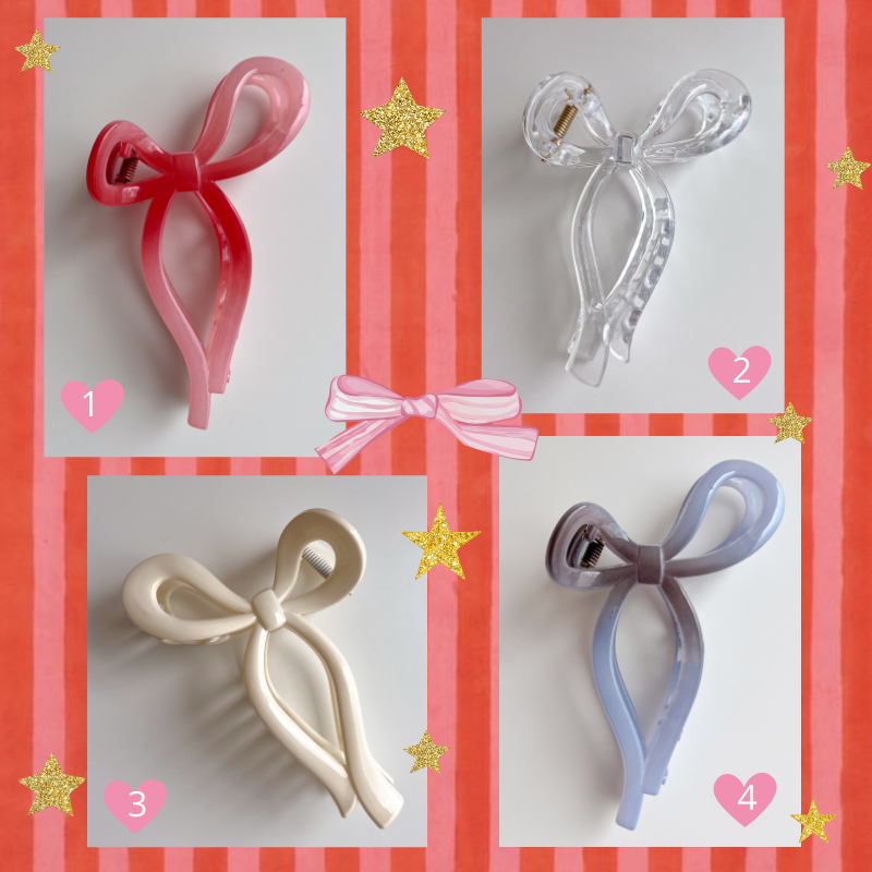 Bow Claw Clips