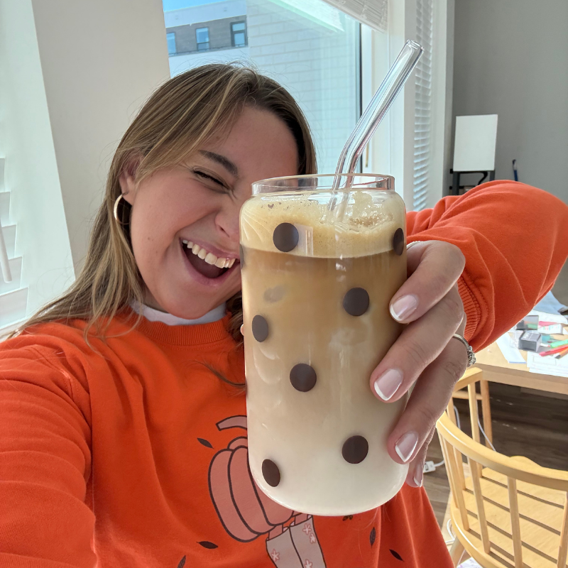 Polka Dots Glass