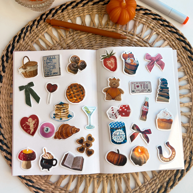 Scrapbook stickers - Fall vibes