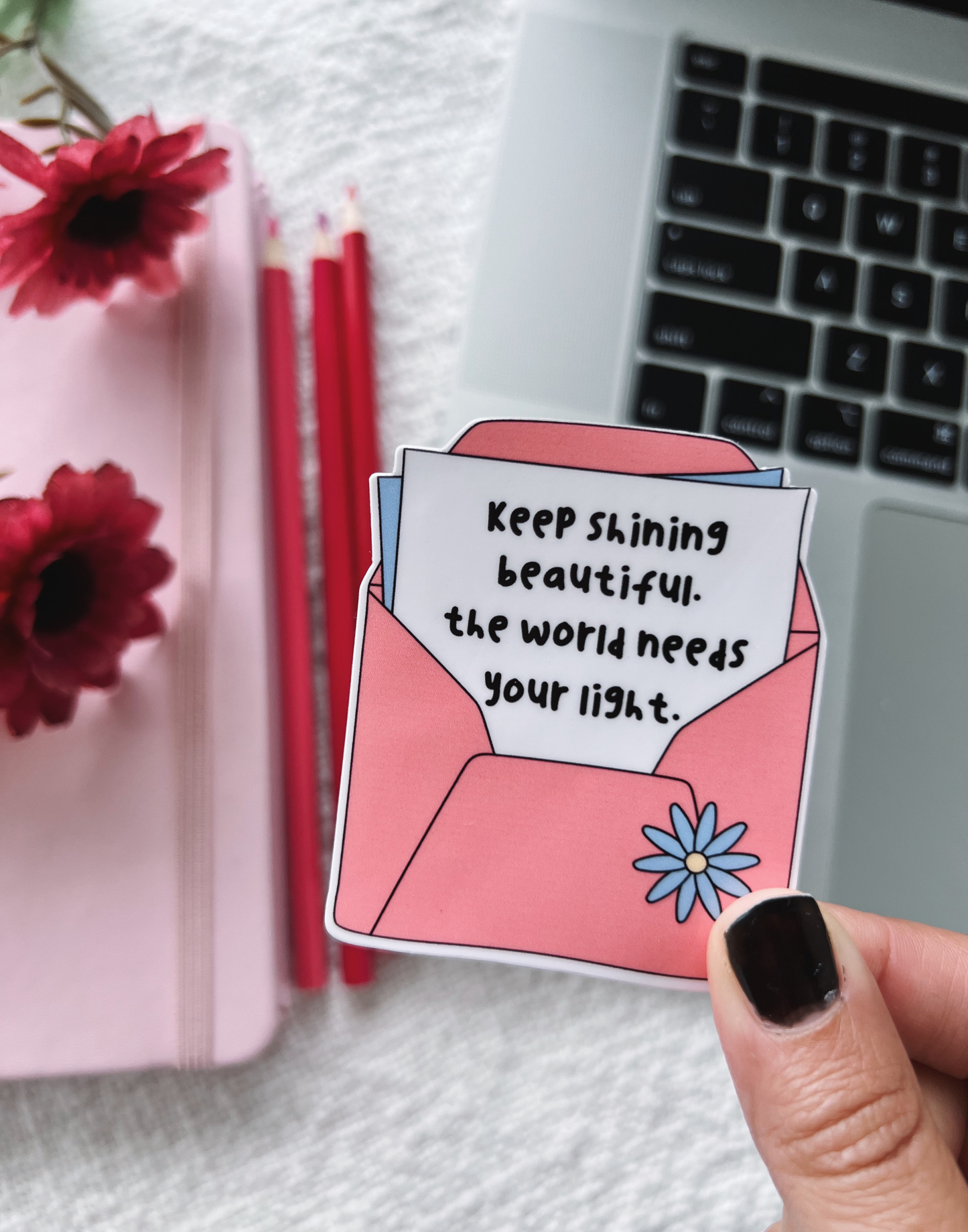 Keep Shining Beautiful Sticker