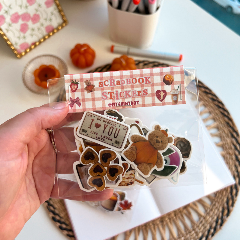 Scrapbook stickers - Fall vibes