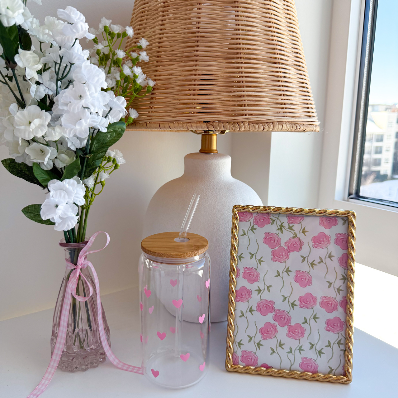 Heart Glass Cup