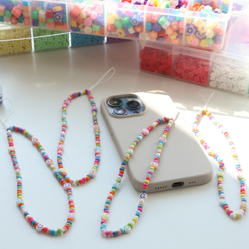 "Be Happy" Phone Charm