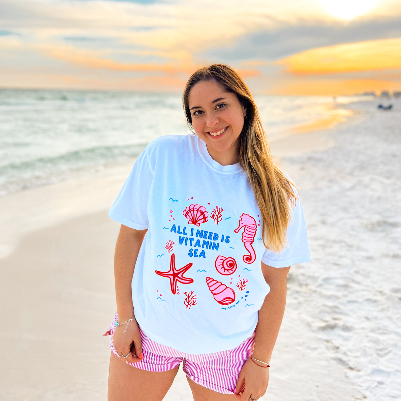 "All I Need is Vitamin Sea" Tee