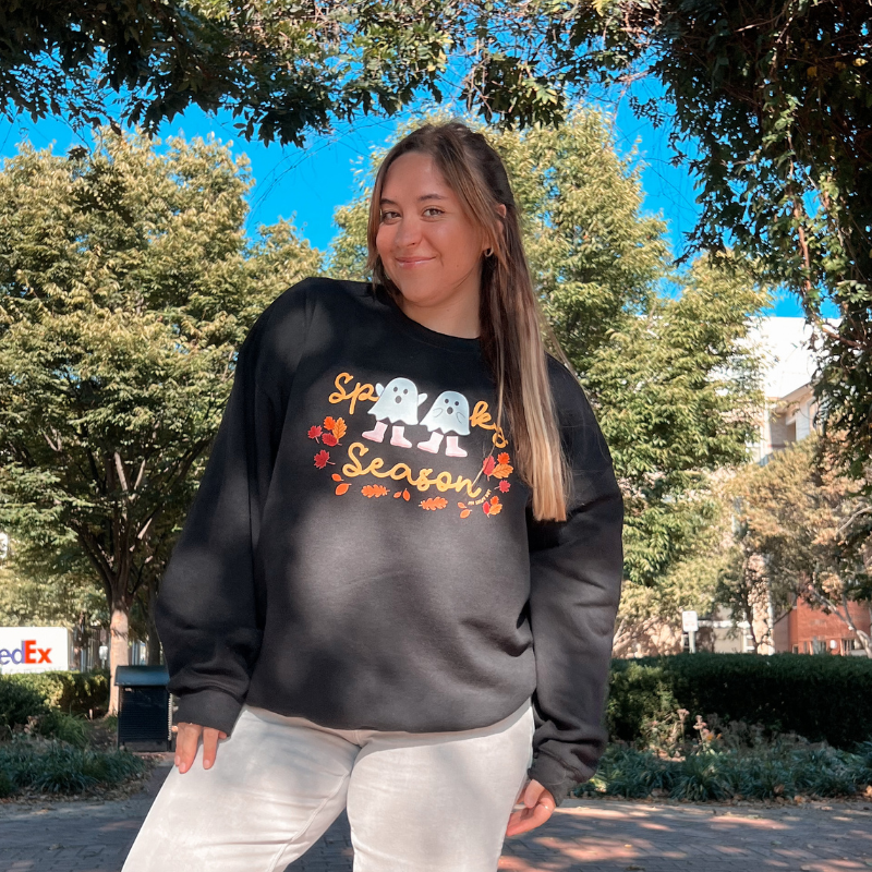 Spooky Season - Black Crewneck