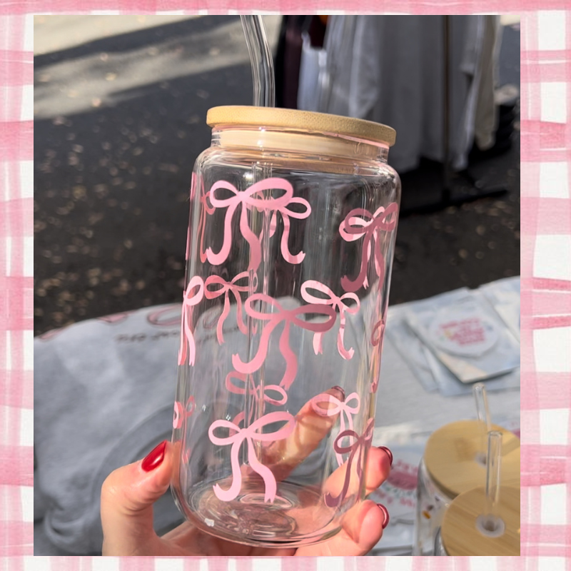 "In My Bow Era" glass