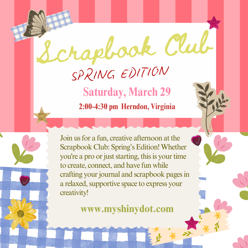 ✨ Scrapbook Club: Spring Edition ✨