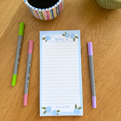 Hydrangeas Notepad