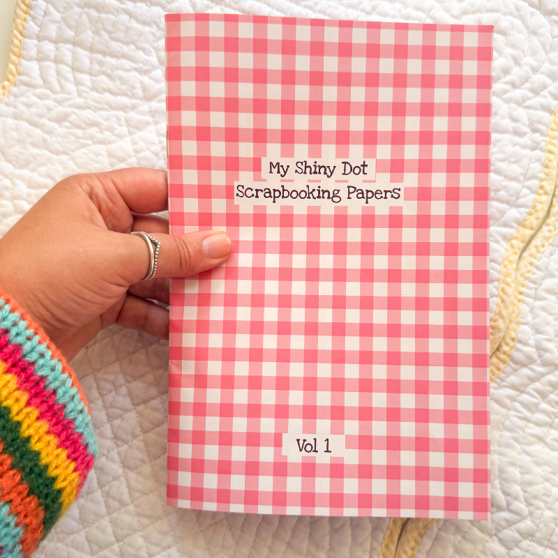Pre-Order Scrapbook Paper Vol. 1 - Booklet