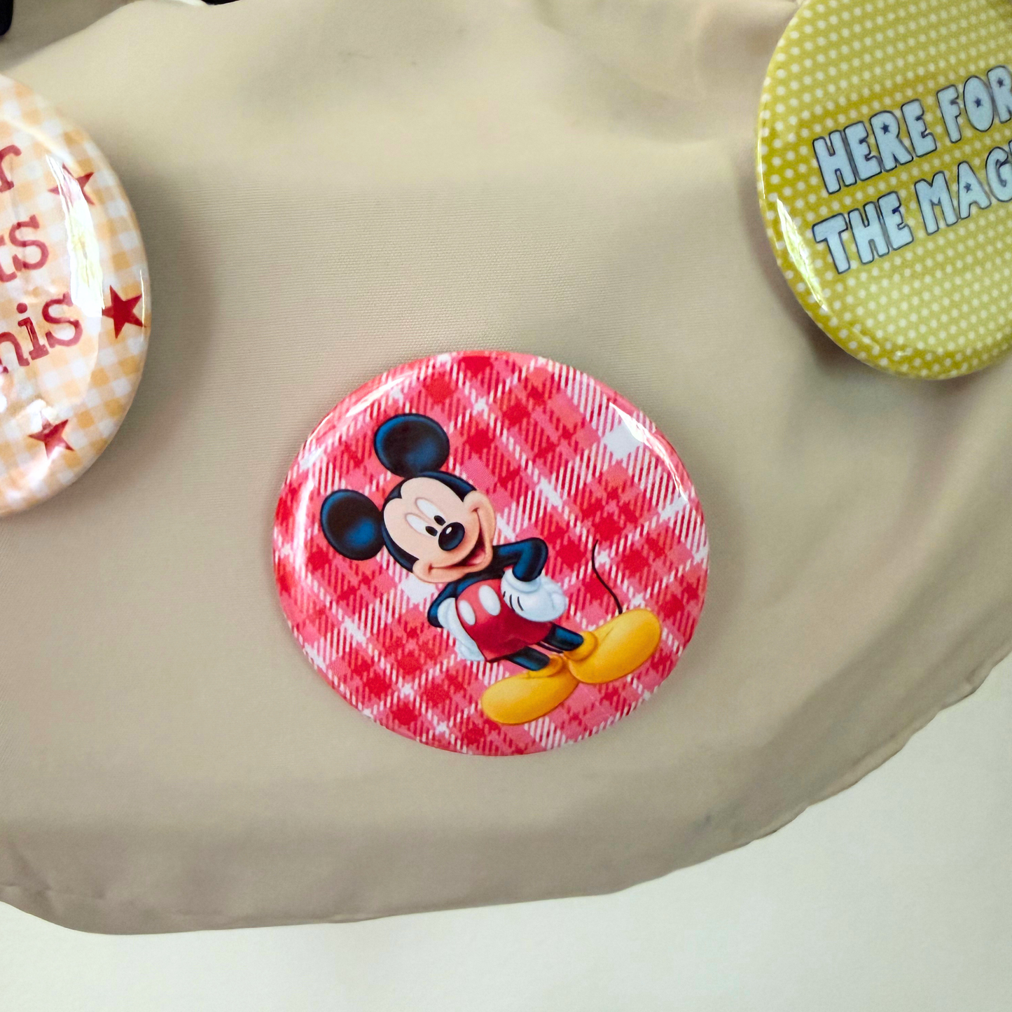 Mickey Button Pin