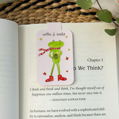 Berta the Frog – Magnetic Bookmark
