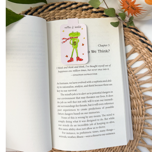 Berta the Frog – Magnetic Bookmark