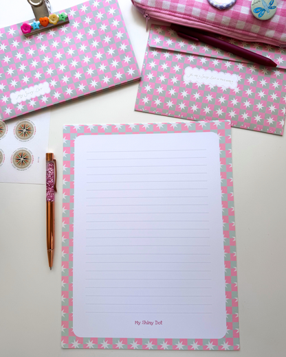 Hand-Illustrated Letter Writing Set — Sparkles & Daydream Collection