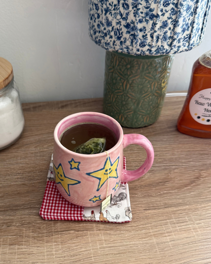 Handmade Patchwork Fabric Coasters