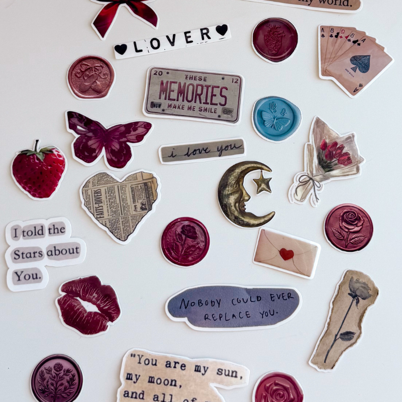 Scrapbook Stickers - Valentines