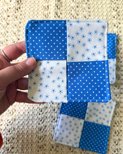 Handmade Patchwork Fabric Coasters