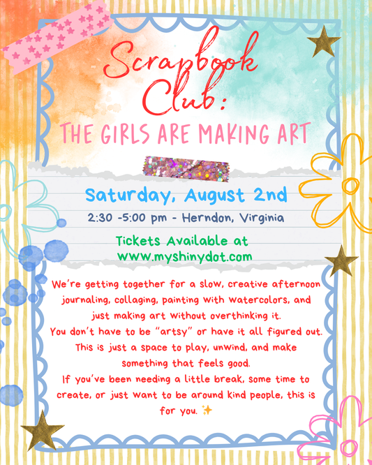 Scrapbook Club: The Girls Are Making Art Edition